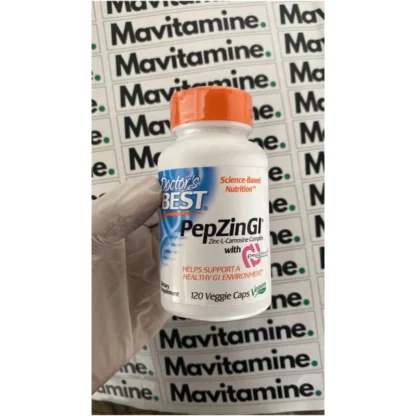 Flacon PepZin GI Doctor's Best — photo produit