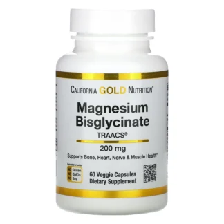 California Gold Nutrition Magnesium Bisglycinate 60 capsules