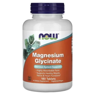 NOW Magnesium Glycinate 180 tablets