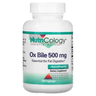 Flacon NutriCology Ox Bile 500 mg