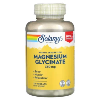 Solaray Magnesium Glycinate 120 capsules